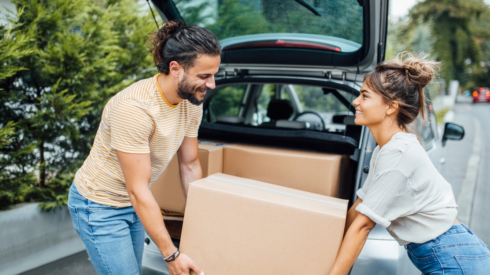Trading in your car when moving